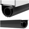 Image 1 : Climaloc Garage Door Seal 16' Double-Car Black