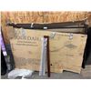 Image 2 : Hodedah HI599 Queen Metal Bed Frame Mahogany