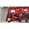 Image 1 : HILTI DX460 POWDER ACTUATED NAIL GUN WITH MX72 ATTACHMENT, CARTRIDGES, LUBRICANT & ACCESSORIES
