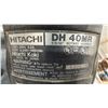 Image 3 : HITACHI DH40 MR ELECTRIC SDS-MAX ROTARY HAMMER DRILL IN HARD TRANSPORT CASE