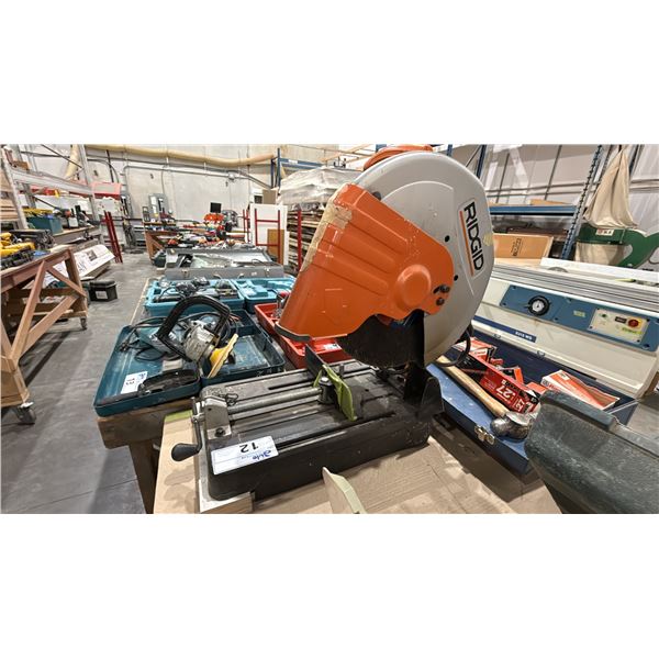 RIDGID CM14500, 14" STEEL CUT OFF SAW