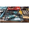 Image 1 : MAKITA 9227C ELECTRIC GRINDER & TE 4-1/2" ANGLE GRINDER IN HARD TRANSPORT CASE