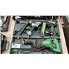 Image 2 : HITACHI CR13V ELECTRIC RECIPROCATING SAW, HITACHI BRAD NAILER & STAPLER IN HARD TRANSPORT CASE