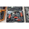 Image 2 : HUSKY 4 PC PNEUMATIC AIR TOOL KIT IN HARD TRANSPORT CASE WITH ACCESSORIES/ATTACHMENTS