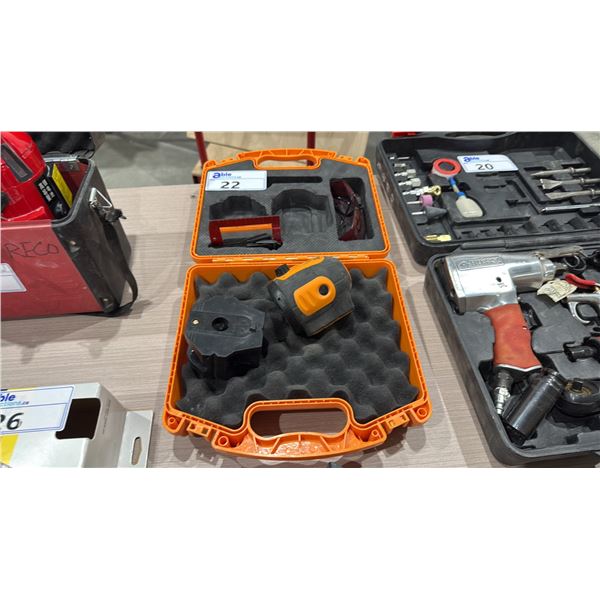 ACCULINE PRO 40-6680 LASER LEVEL IN HARD TRANSPORT CASE