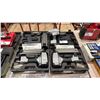 Image 1 : GROUP OF 3 EDGE T-50 NAILERS WITH 2 HARD TRANSPORT CASES