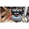 Image 4 : METABO HTP 6 GALLON 200PSI OIL FREE AIR COMPRESSOR ON MOBILE CART WITH HOSE