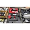 Image 1 : SENCO SLS18MG CROWN STAPLER & SENCO SFW09 FINE WIRE STAPLER WITH HARD TRANSPORT CASE