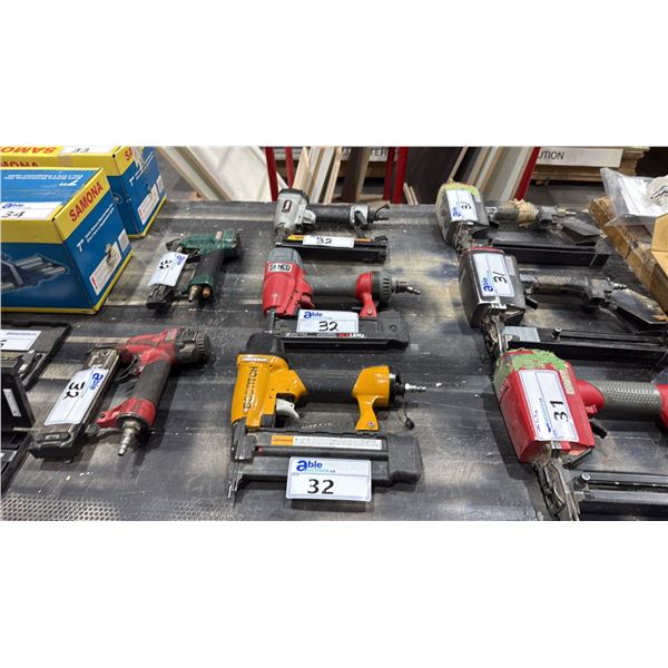 GROUP OF 5 ASSORTED STAPLE/NAIL GUNS
