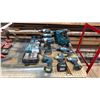 Image 1 : GROUP OF MAKITA CORDLESS TOOLS WITH 5 BATTERIES & 4 CHARGERS