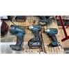 Image 3 : GROUP OF MAKITA CORDLESS TOOLS WITH 5 BATTERIES & 4 CHARGERS