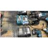Image 5 : GROUP OF MAKITA CORDLESS TOOLS WITH 5 BATTERIES & 4 CHARGERS