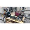 Image 1 : GROUP OF MAKITA ELECTRIC TOOLS- SHOP RADIO, PLANER & 4 SPINDLE ROUTERS