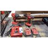 Image 2 : GROUP OF HILTI CORDLESS TOOLS-2 DRILLS, 4 BATTERIES, 1 CHARGER, HDM 500 & MD 200 ADHESIVE