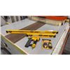 Image 1 : 2 DEWALT LEVELS, 100' GEAR CHALK REEL KIT & BRAD NAILER