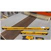 Image 3 : 2 DEWALT LEVELS, 100' GEAR CHALK REEL KIT & BRAD NAILER