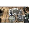 Image 2 : GROUP OF ASSORTED SAW BLADES