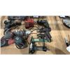 Image 5 : DELTA 23-660C BENCH GRINDER & LARGE GROUP OF ASSORTED ELECTRIC POWER TOOLS