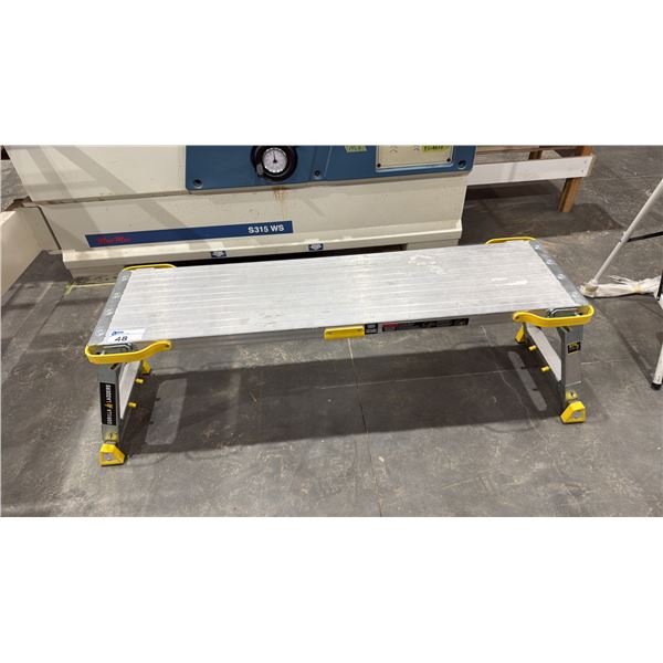 GORILLA LADDERS FOLDING WORK PLATFORM- 375LB CAPACITY