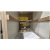 Image 5 : CABINET WITH ASSORTED TOOLING, HARDWARE & TOOLS *CABINET INCLUDED*