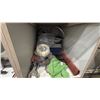 Image 6 : CABINET WITH ASSORTED TOOLING, HARDWARE & TOOLS *CABINET INCLUDED*
