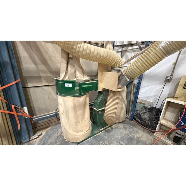 MF9040 INDUSTRIAL DUAL BAG MOBILE DUST COLLECTOR