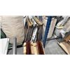 Image 3 : GROUP OF 6 FOLDING PLASTIC SAWHORSES & 2 BALANCING MATERIAL CARTS