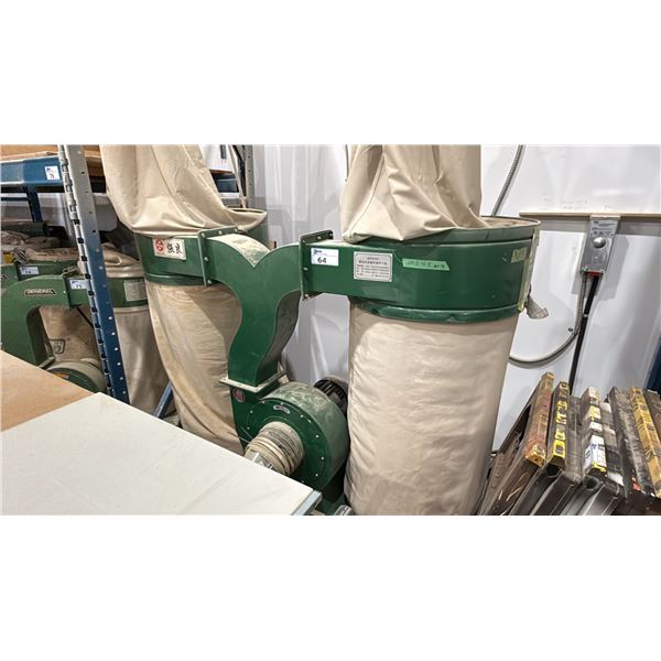 MF9040 INDUSTRIAL DUAL BAG MOBILE DUST COLLECTOR