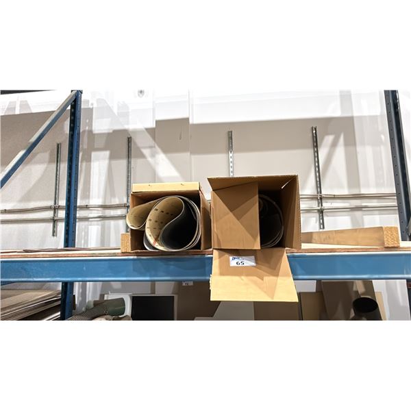 2 BOXES OF KP520 LARGE INDUSTRIAL SANDING BELTS