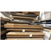 Image 4 : LARGE GROUP OF ASSORTED SIZED MDF PLYWOOD SHEETS, MOSTLY FINISHED, ASSORTED SIZES, ASSORTED FINISH,