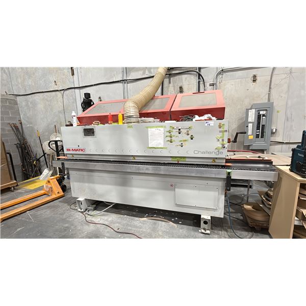 BI-MATIC CH.4.5 INDUSTRIAL CONTINUOUS FEED AUTOMATIC EDGE BANDER MACHINE,
