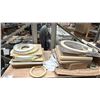 Image 4 : LARGE GROUP OF ASSORTED EDGE BANDING MATERIAL, 2 CABINETS & 2 DOLLYS INCLUDED