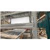 Image 7 : SINGLE BAY OF BLUE PALLET RACKING WITH MESH DECKING-(2) 16' UPRIGHTS AND APPROX (6) 8' 8" SIDE RAILS