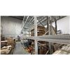 Image 8 : SINGLE BAY OF BLUE PALLET RACKING WITH MESH DECKING-(2) 16' UPRIGHTS AND APPROX (6) 8' 8" SIDE RAILS