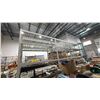 Image 3 : 6 BAYS OF WHITE PALLET RACKING WITH MESH DECKING -(8) 15' UPRIGHTS AND APPROX (35) 12' SIDE RAILS