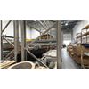Image 6 : 6 BAYS OF WHITE PALLET RACKING WITH MESH DECKING -(8) 15' UPRIGHTS AND APPROX (35) 12' SIDE RAILS