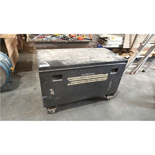 SAMONA 4' BLACK MOBILE JOB BOX