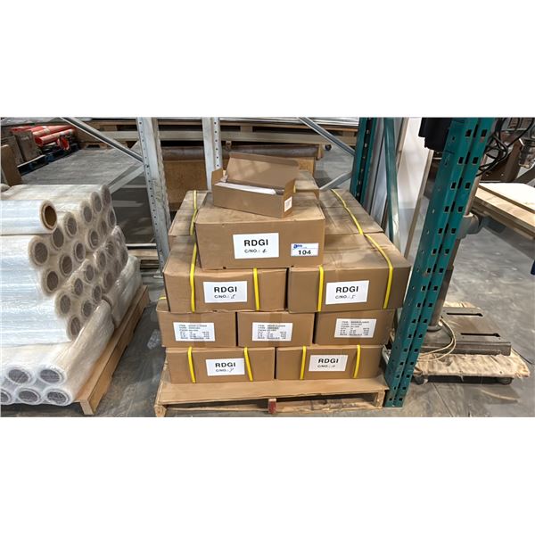 PALLET OF DDDC063 SILVER DOOR CLOSERS- 10 PER CASE