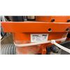 Image 6 : BLUM MINIPRESS P PNEUMATIC FEED DRILLING AND HARDWARE INSERTION MACHINE ON WOODEN SHOP CABINET