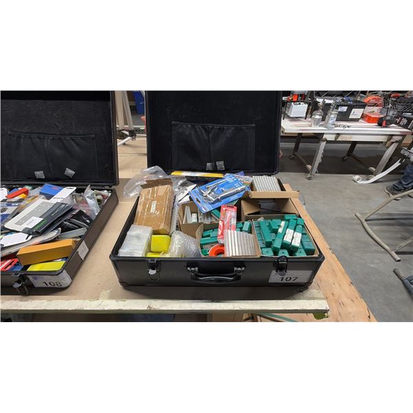 MITANIC CASE WITH CONTENTS- LARGE ASSORTMENT OF MILLING & DRILLING BITS