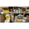 Image 6 : LARGE SHELVING UNIT AND CONTENTS- HARDWARE, PAINTS, ELECTRICAL COMPONENTS, PLUMBING COMPONENTS,