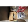 Image 10 : LARGE SHELVING UNIT AND CONTENTS- HARDWARE, SCREWS, STAPLES, RUBBER STRIPPING, NAILS, DRILL BITS