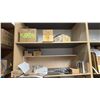 Image 2 : LARGE SHELVING UNIT AND CONTENTS- HARDWARE, SCREWS, STAPLES, RUBBER STRIPPING, NAILS, DRILL BITS