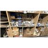 Image 5 : LARGE SHELVING UNIT AND CONTENTS- RUBBER STRIPPING, HARDWARE, SCREWS, STRETCH FILM, SINKS & MORE