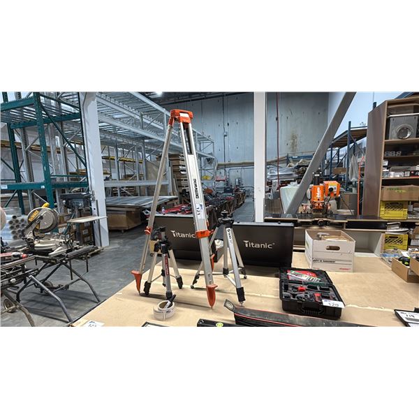 GROUP OF 3 ASSORTED TRIPODS