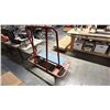 Image 3 : RED METAL PANEL/MATERIAL CART