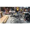 Image 1 : DEWALT DW705 12" COMPOUND MITER SAW ON FOLDABLE MOBILE STAND