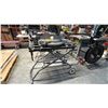 Image 4 : DEWALT DW705 12" COMPOUND MITER SAW ON FOLDABLE MOBILE STAND
