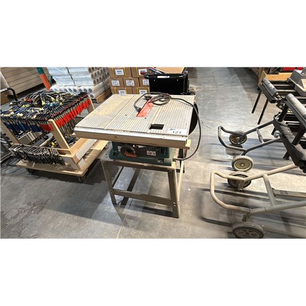 MAKITA 2703 PORTABLE 10" TABLE SAW ON STAND