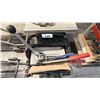 Image 2 : ULINE METAL BANDING CART WITH STRAPPING TOOLS & SEALS